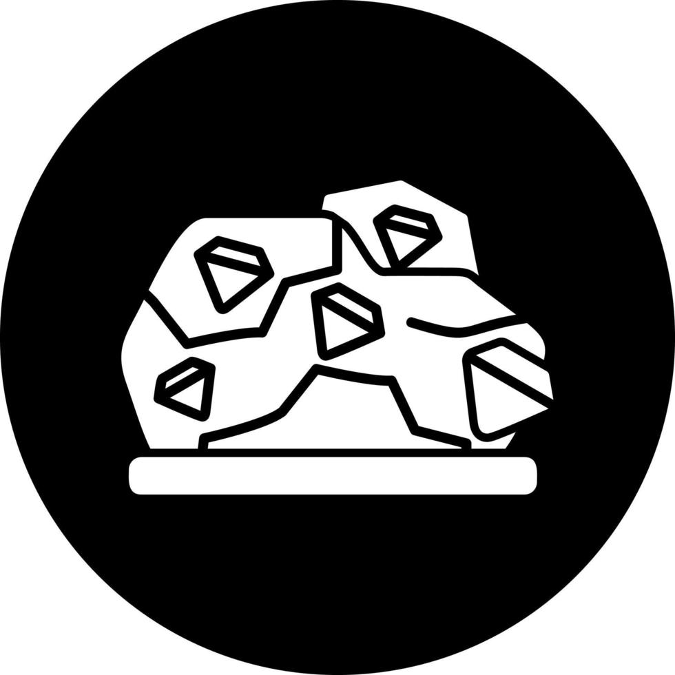 icono de vector de diamante