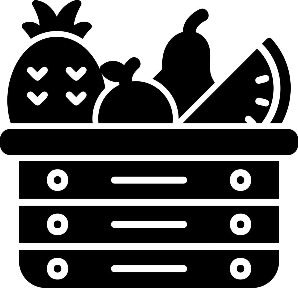 icono de vector de fruta