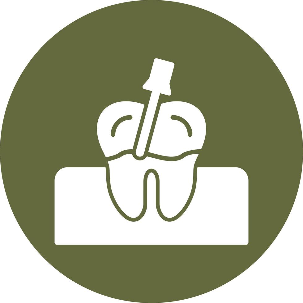 Root Canal Vector Icon