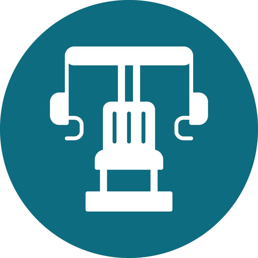 Bench press Vector Icon