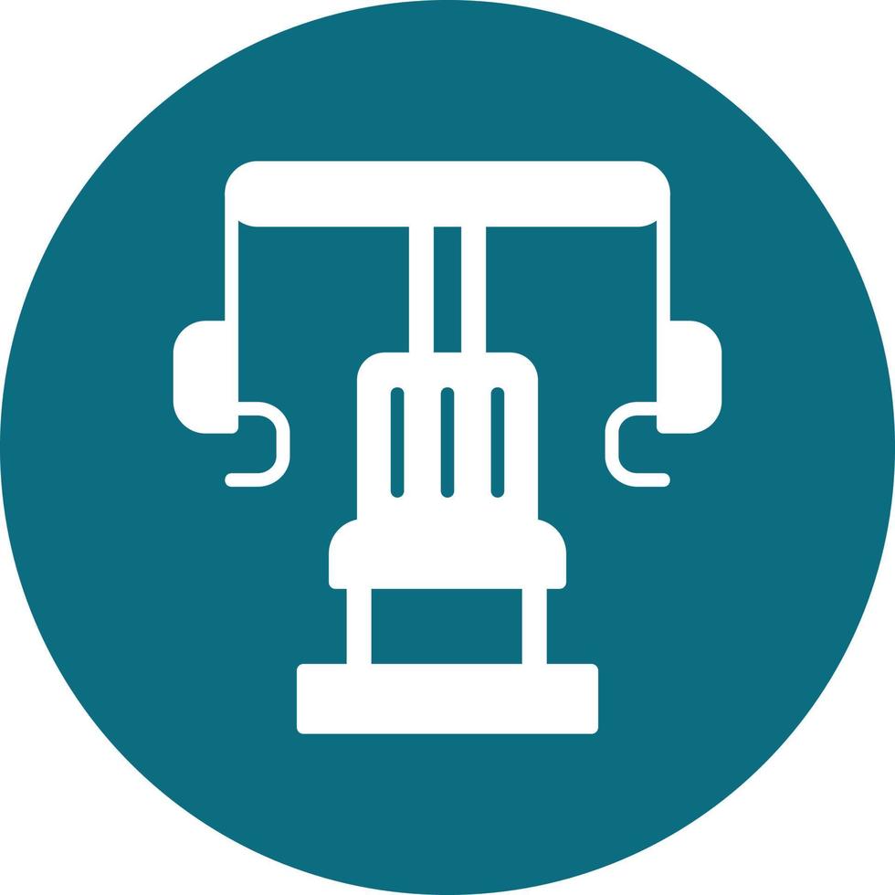 Bench press Vector Icon