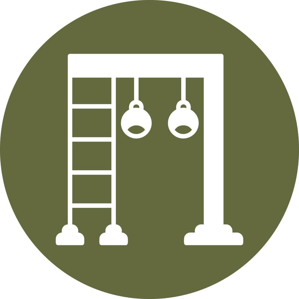 Gym Bars Vector Icon