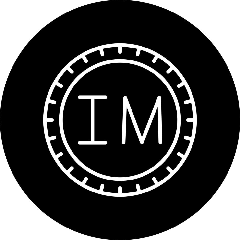 Isle of Man Dial code Vector Icon