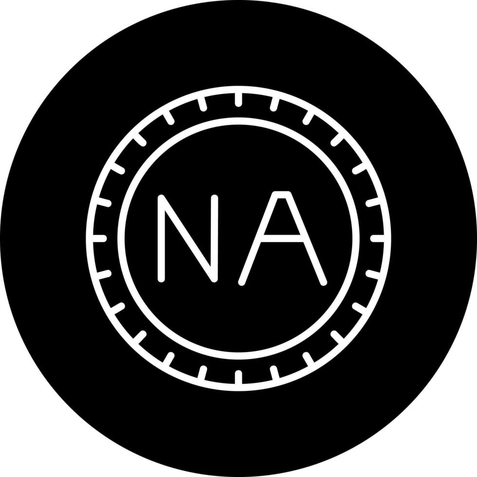 Namibia Dial code Vector Icon