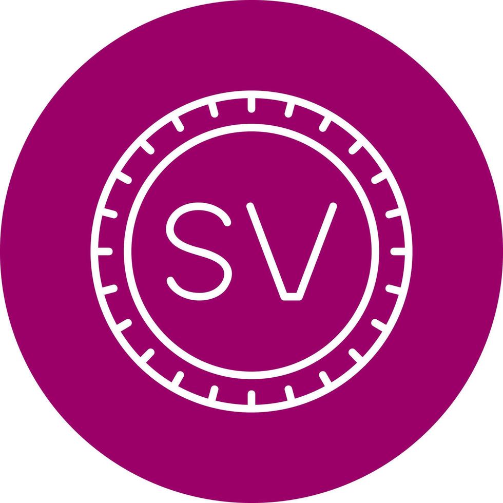 El Salvador Dial code Vector Icon