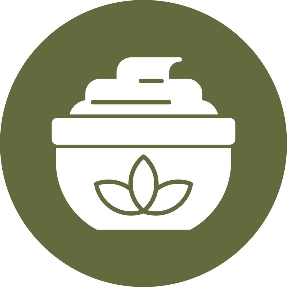 Cream Vector Icon