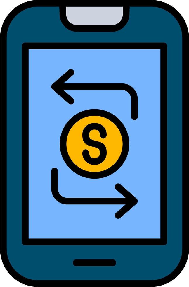Money Transfer Vector Icon