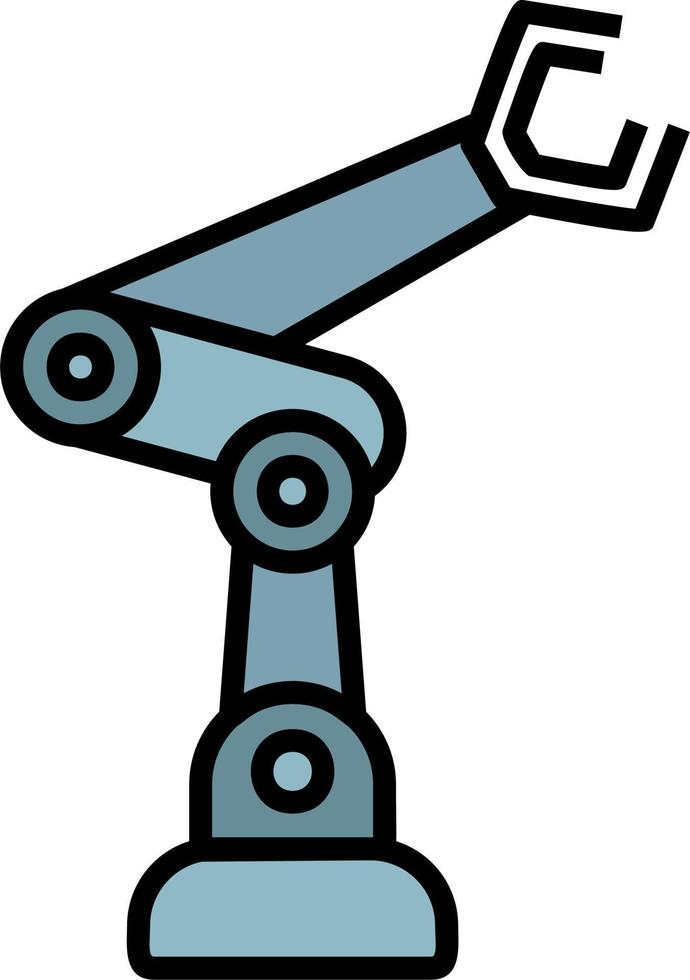 Robot Arm Vector Icon