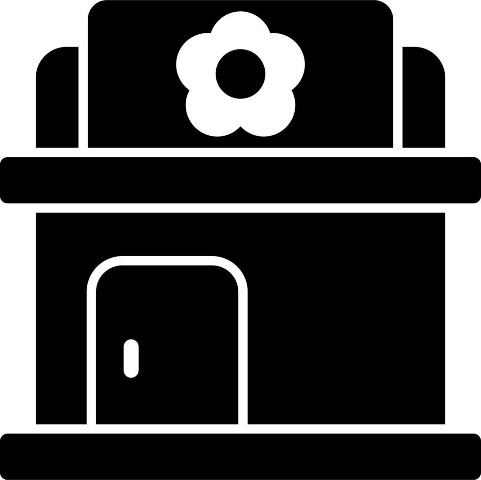 Flower Shop Vector Icon