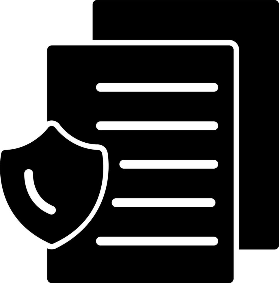 File protection Vector Icon