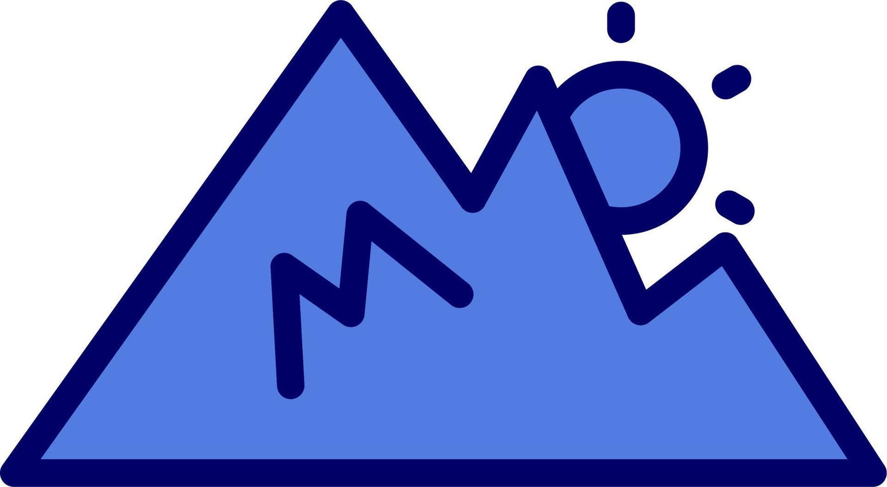 Mountain Vector Icon