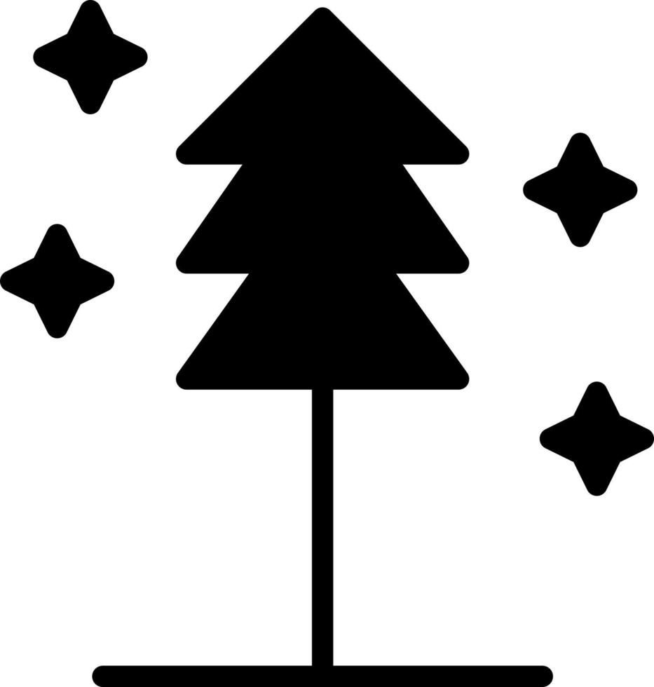 Park Tree Vector Icon
