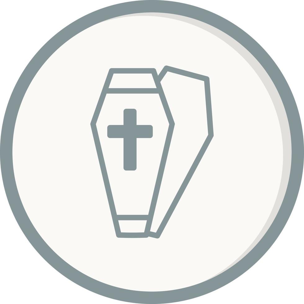 Coffin Vector Icon
