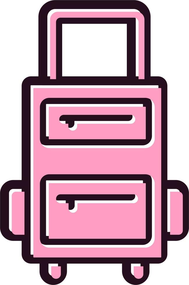 Travel Bag Vector Icon