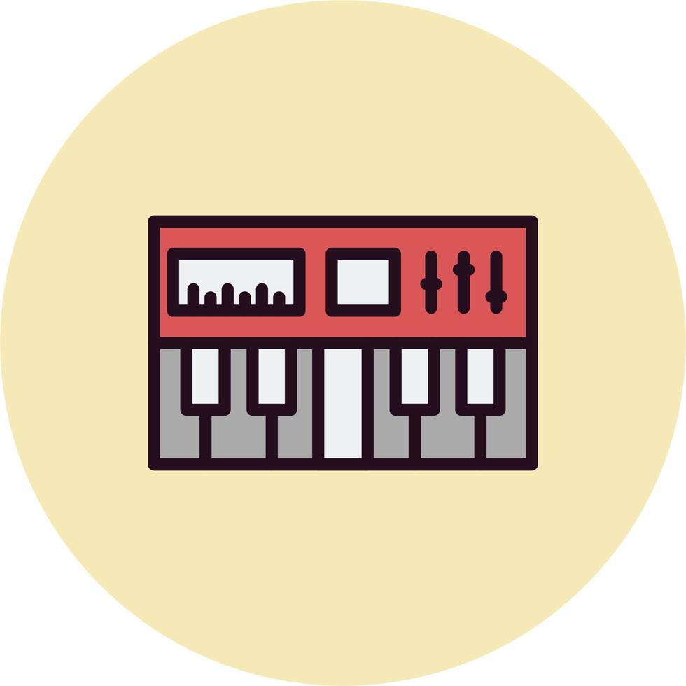 Synthesizer Vector Icon