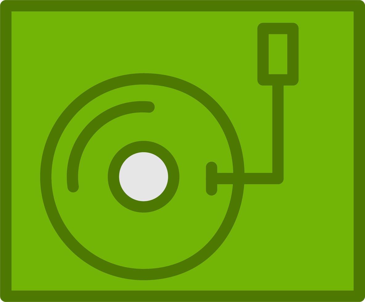 Turntable Vector Icon