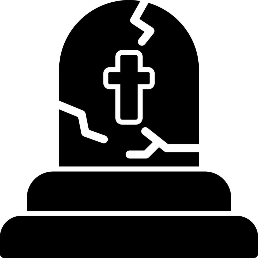 Tombstone Vector Icon