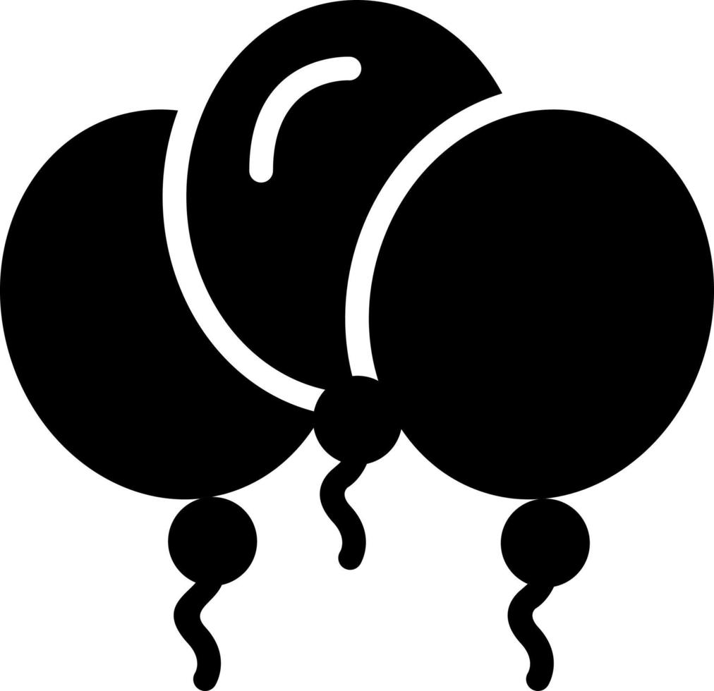 Balloons Vector Icon
