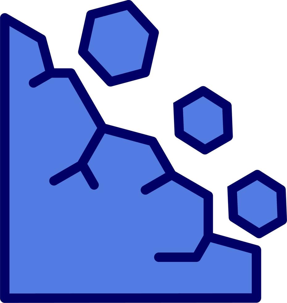 Landslide Vector Icon