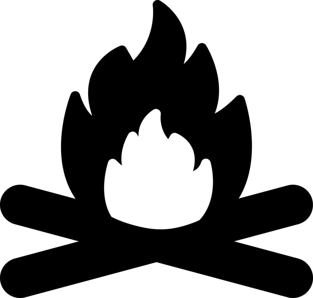 Burning Vector Icon
