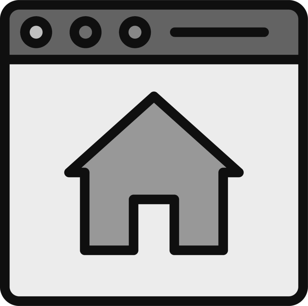 Home Page Vector Icon