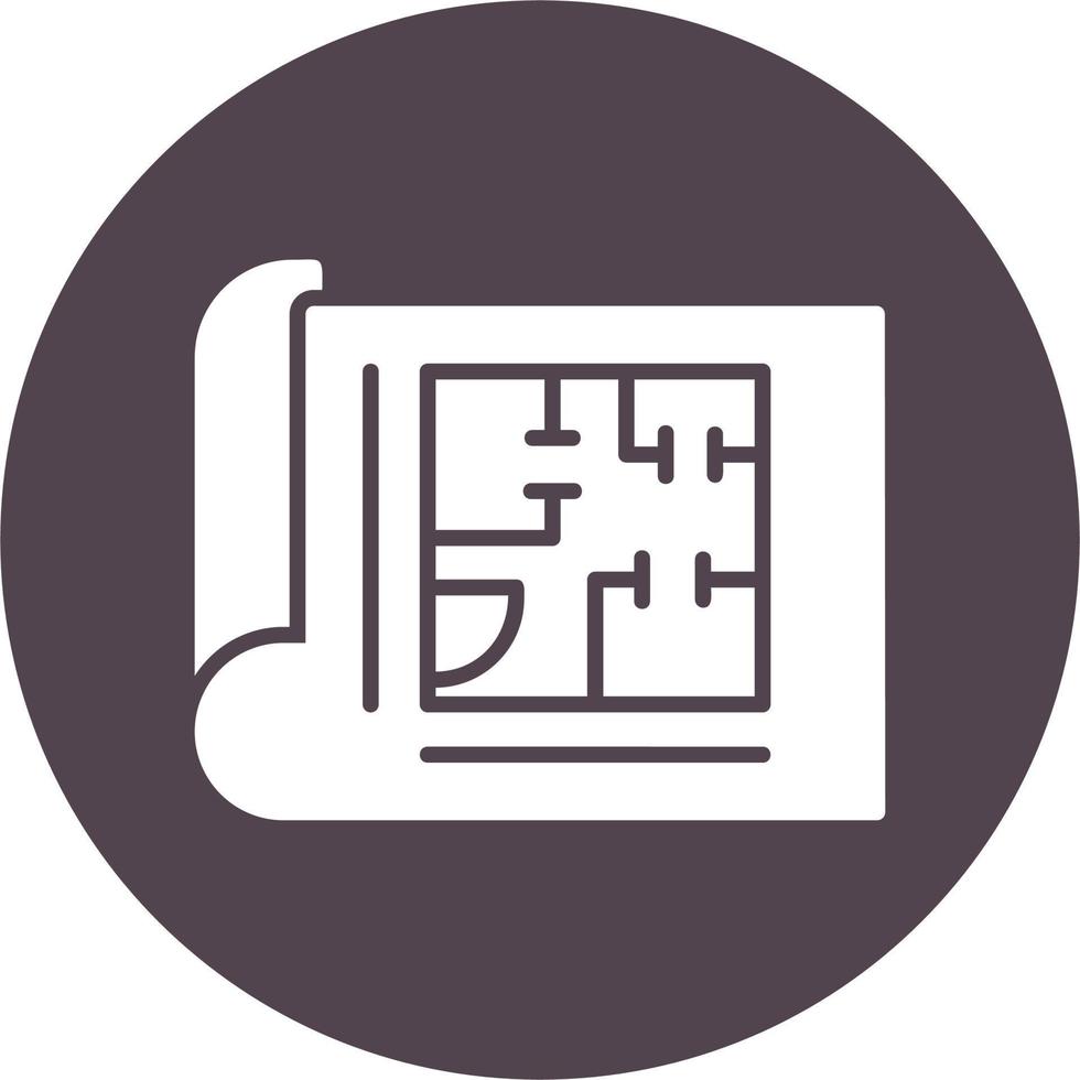Blueprin Vector Icon