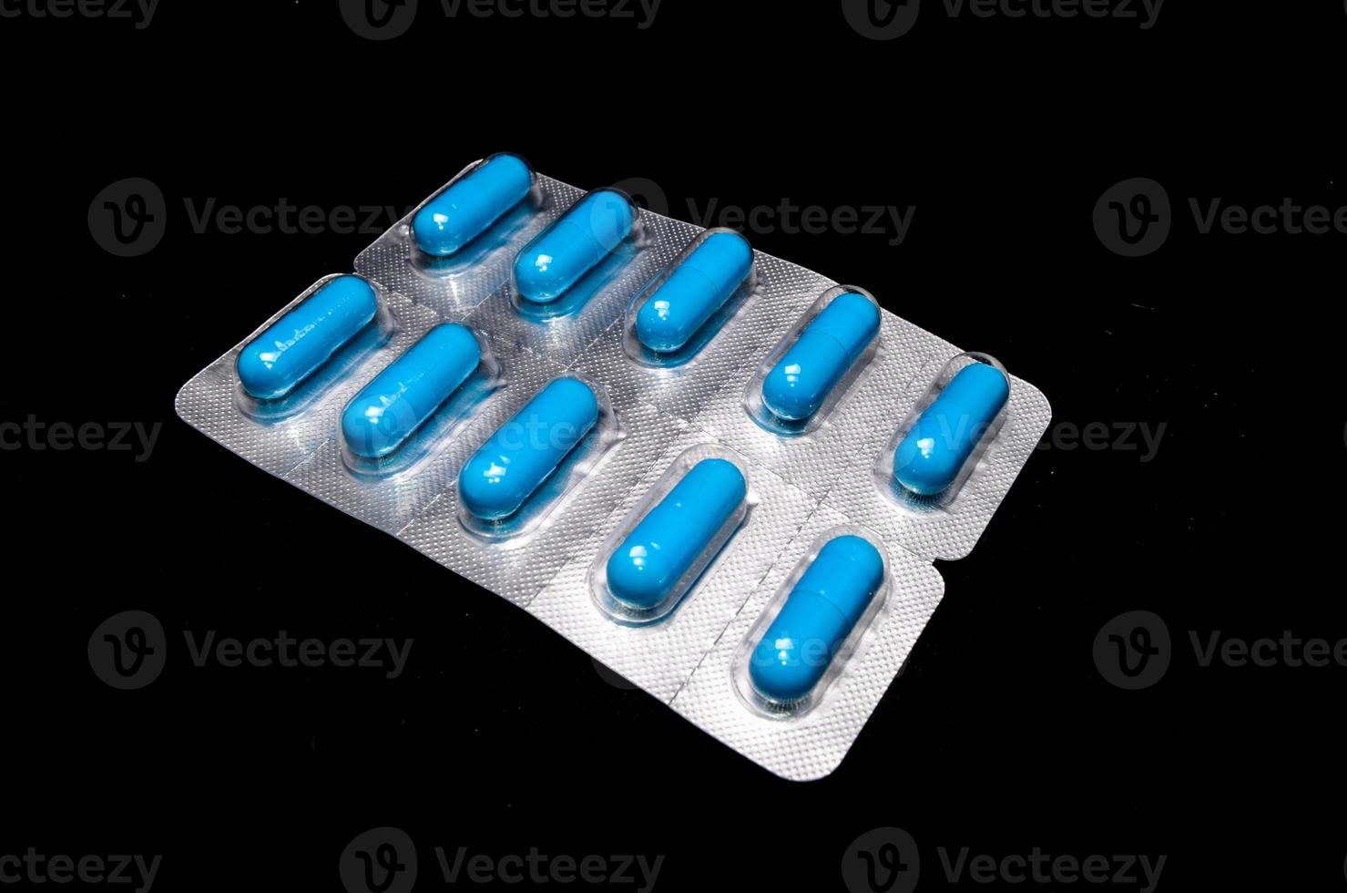 Pill blister package photo