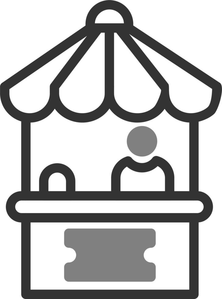 Ticket Office Vector Icon
