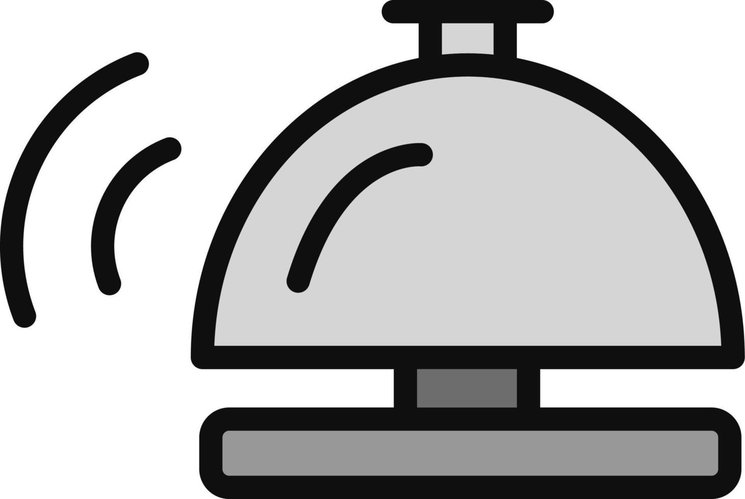 Reception Bell Vector Icon