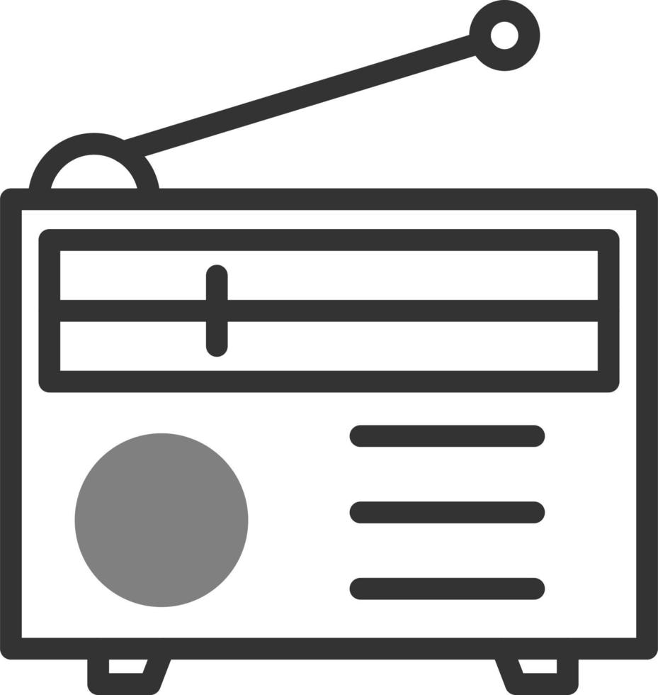 Radio Vector Icon