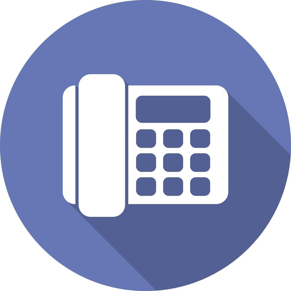 Landline Vector Icon