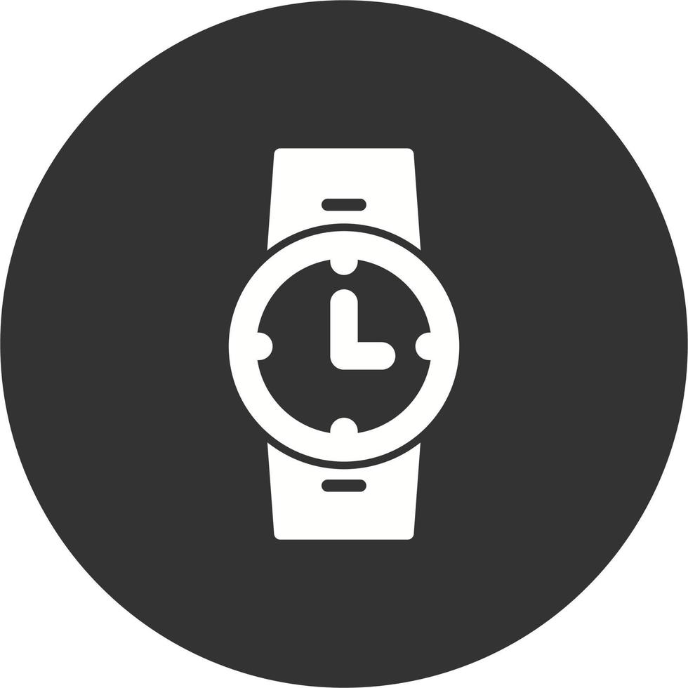 icono de vector de reloj de pulsera