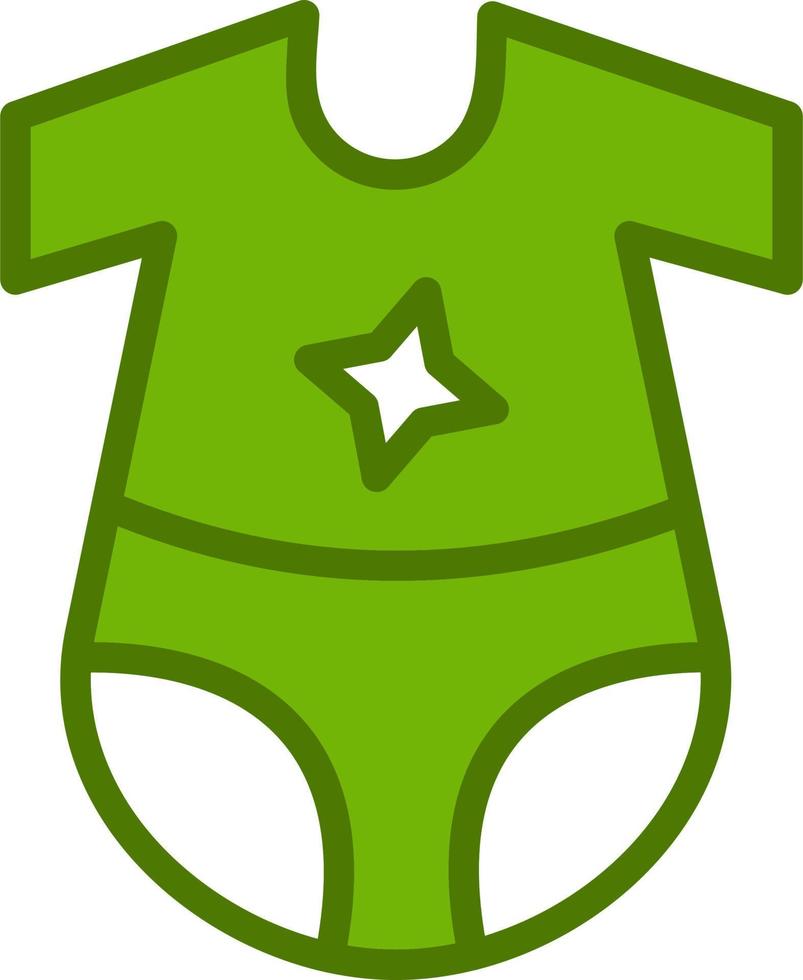 bebé vestir vector icono