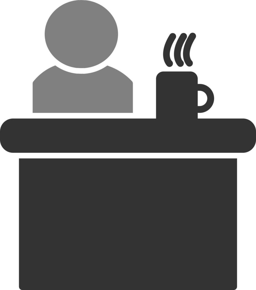 Desk Vector Icon