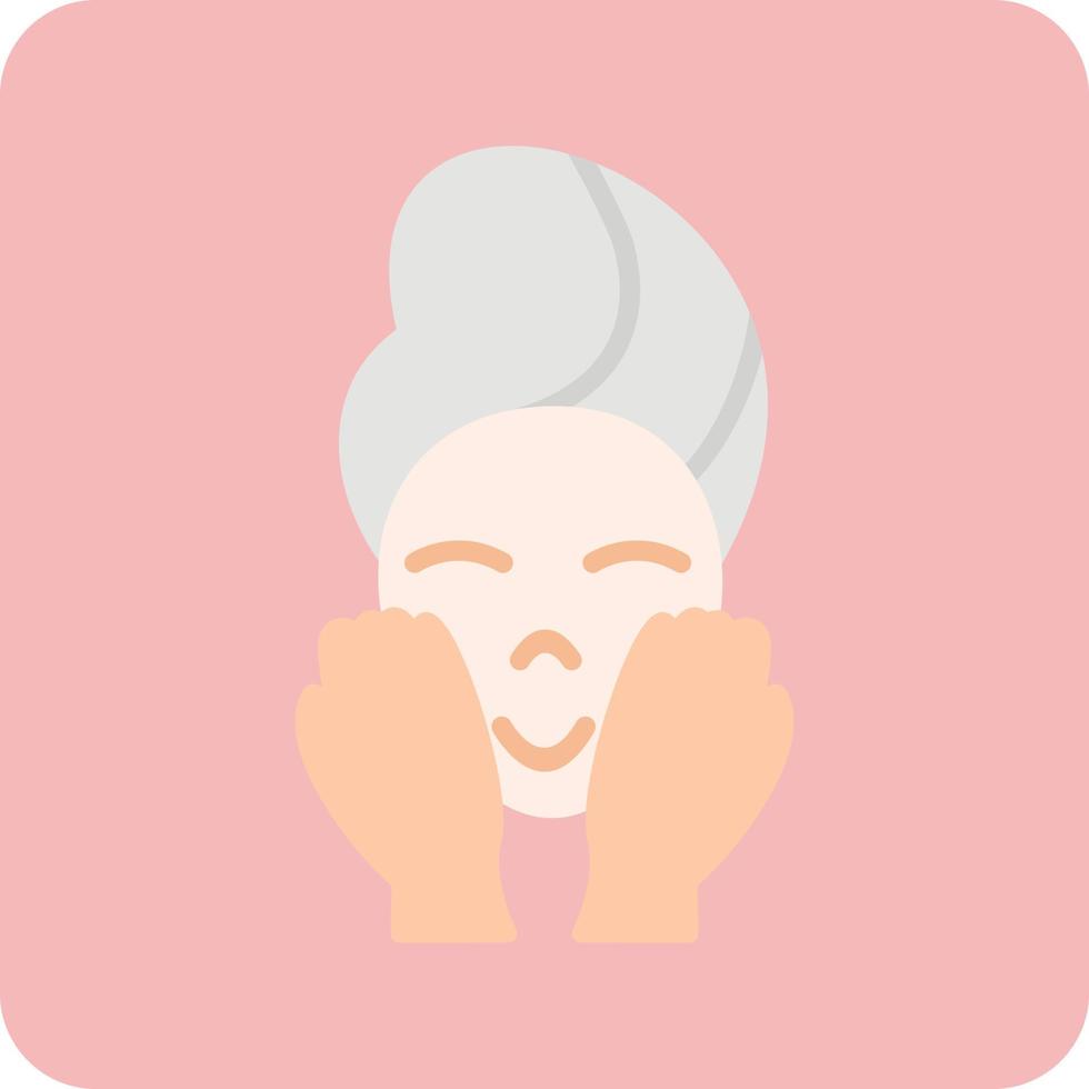 Wash face Vector Icon