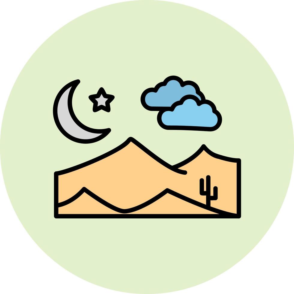 Night Vector Icon