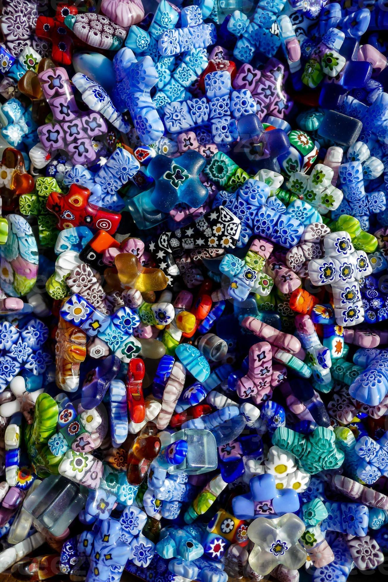 Assorted beads and gems 21031993 Stock Photo at Vecteezy