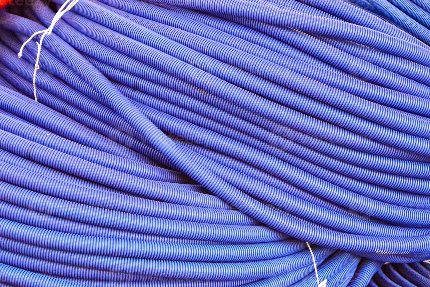 Blue tubing equipment photo