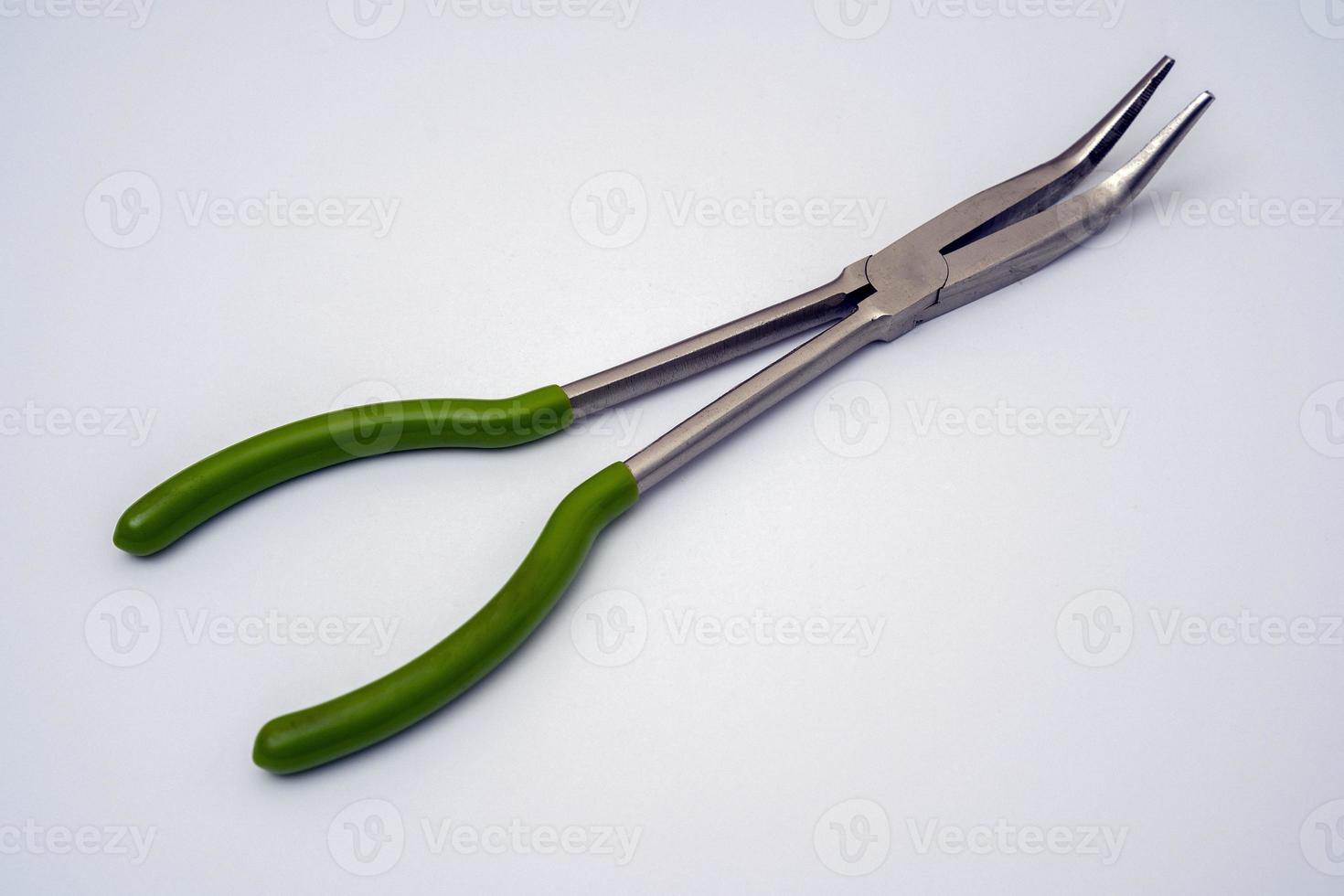 long-nosed platypuses with curved tips on a white background. photo