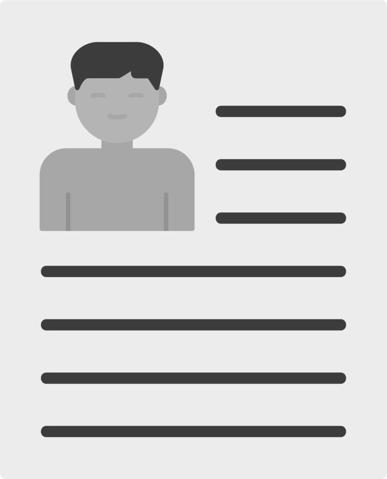 Resume Vector Icon