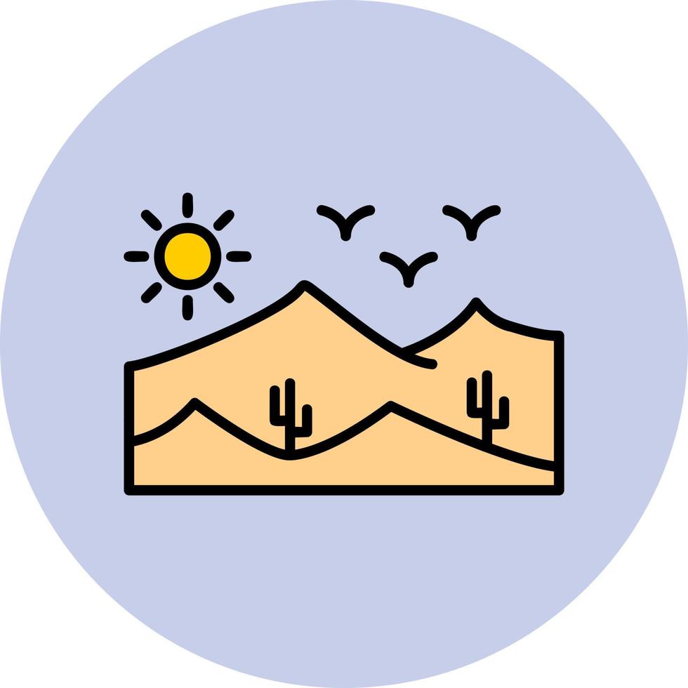 Desert Vector Icon