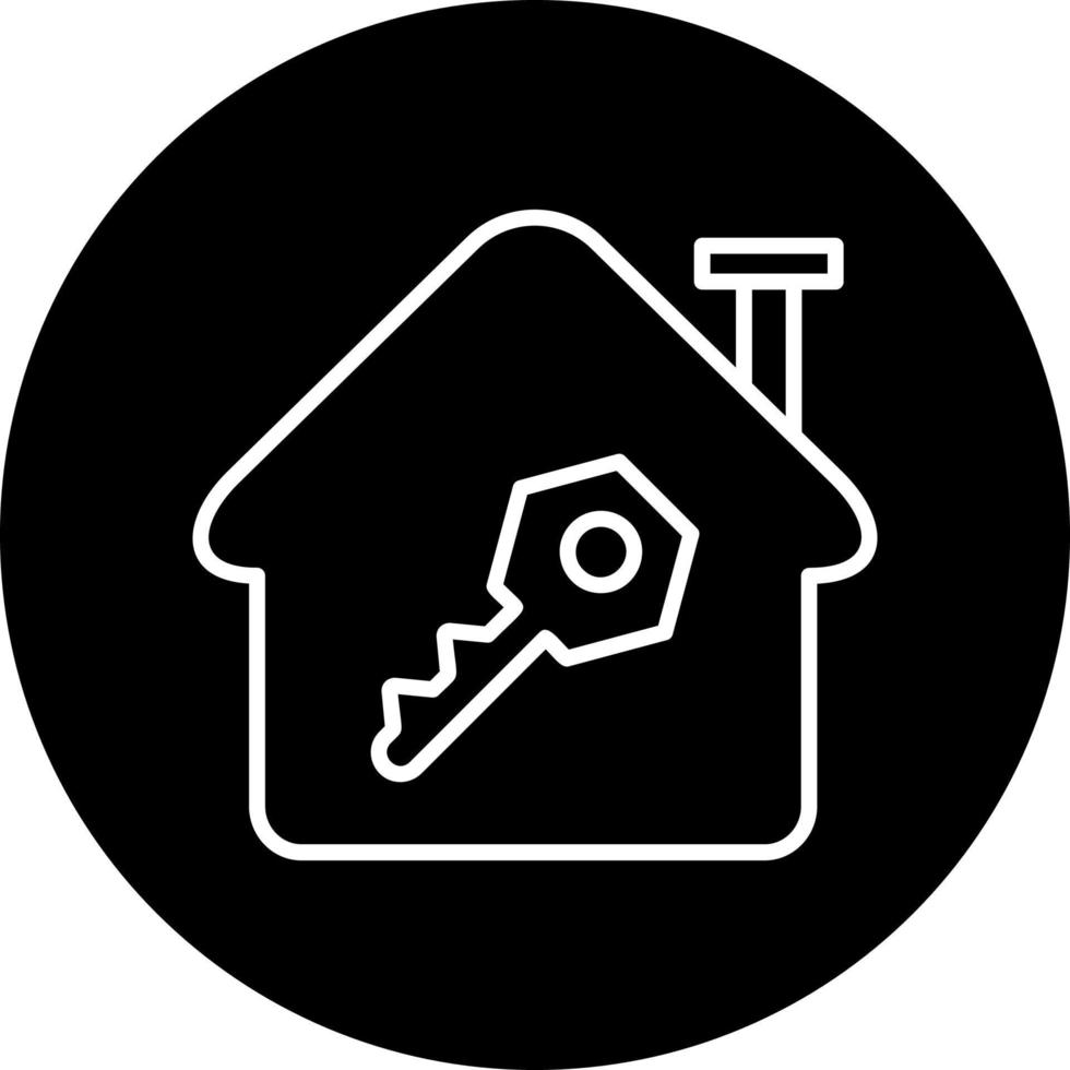 House Key Vector Icon