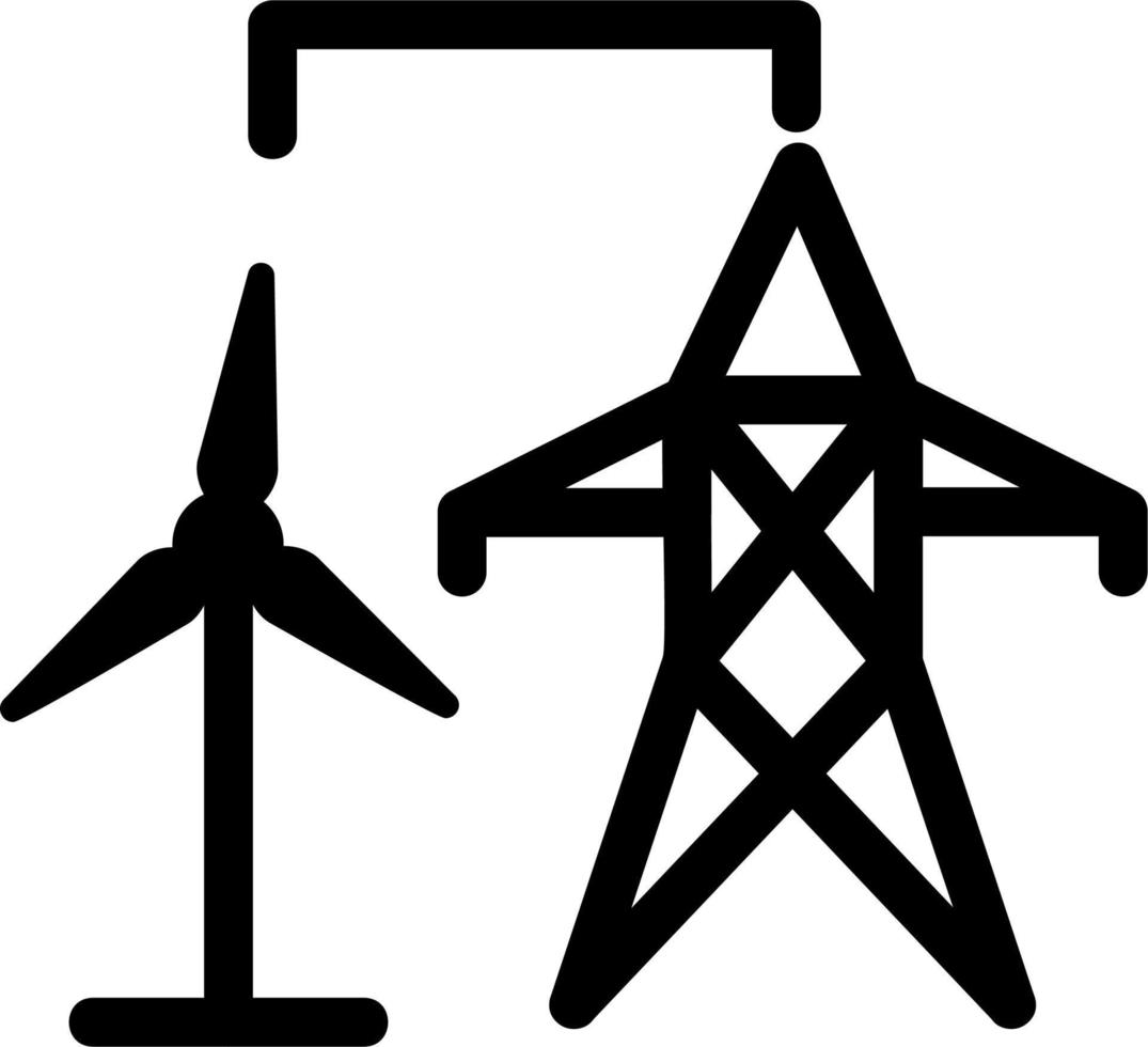Power Generation Vector Icon