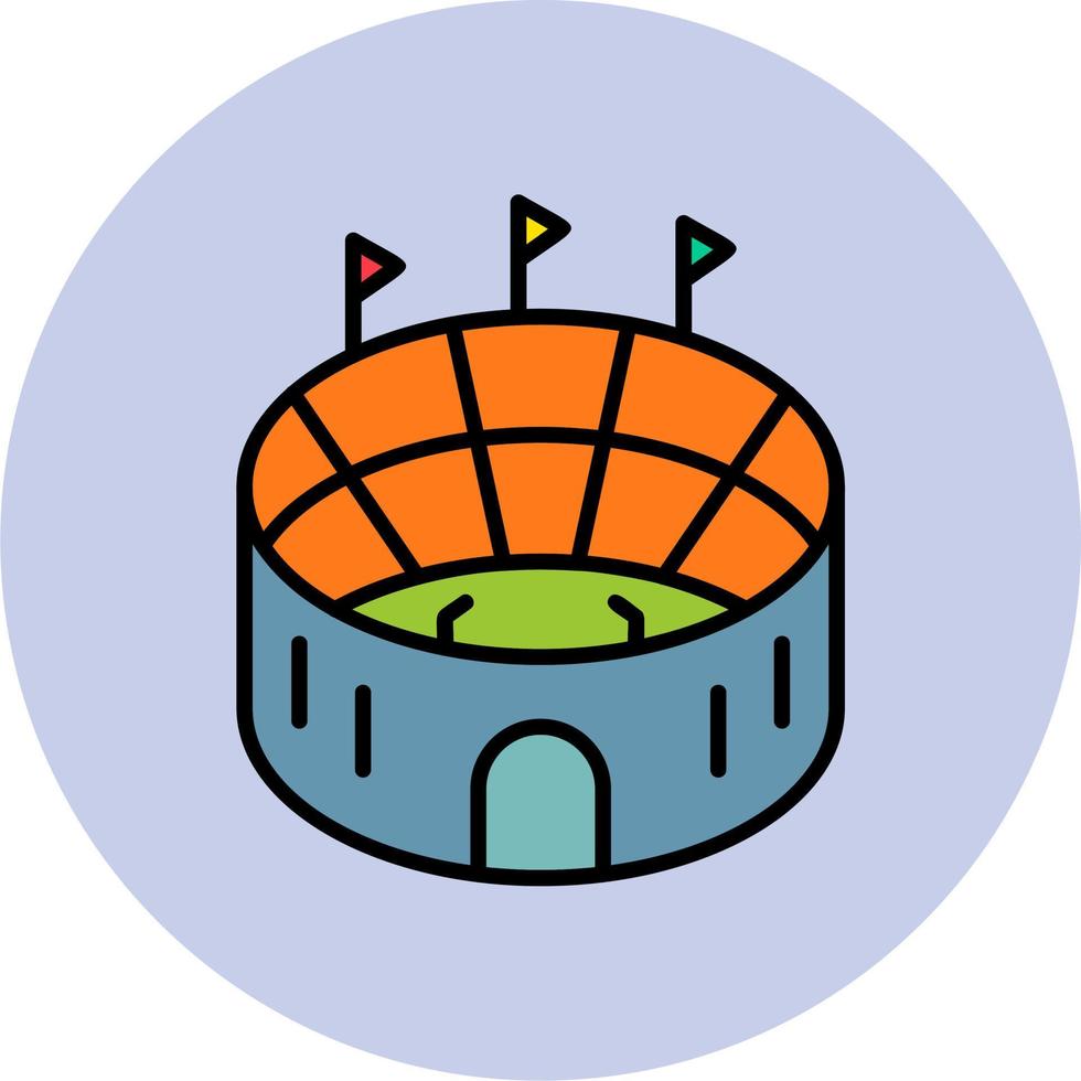Stadium Vector Icon