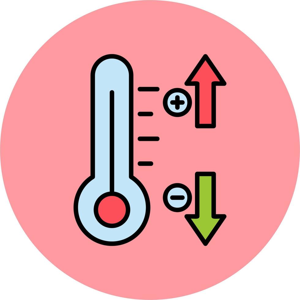 Temperature Control Vector Icon