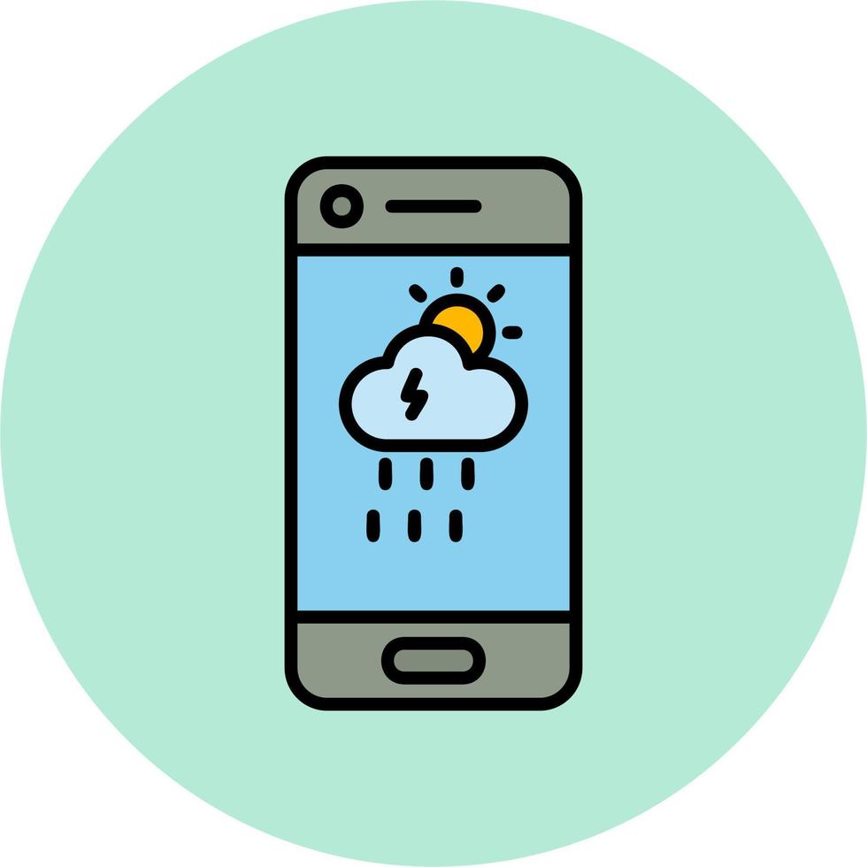 Weather App Vector Icon
