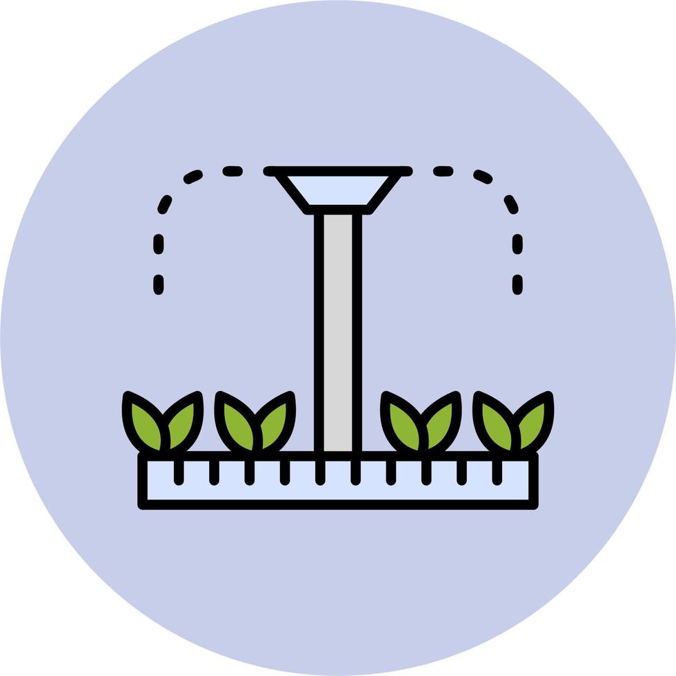 Sprinklers Plants Vector Icon