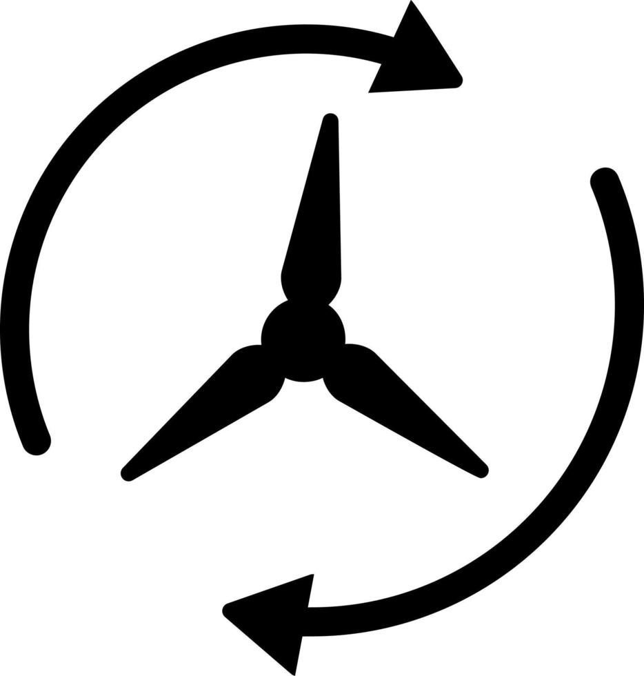 Renewable Energy Vector Icon