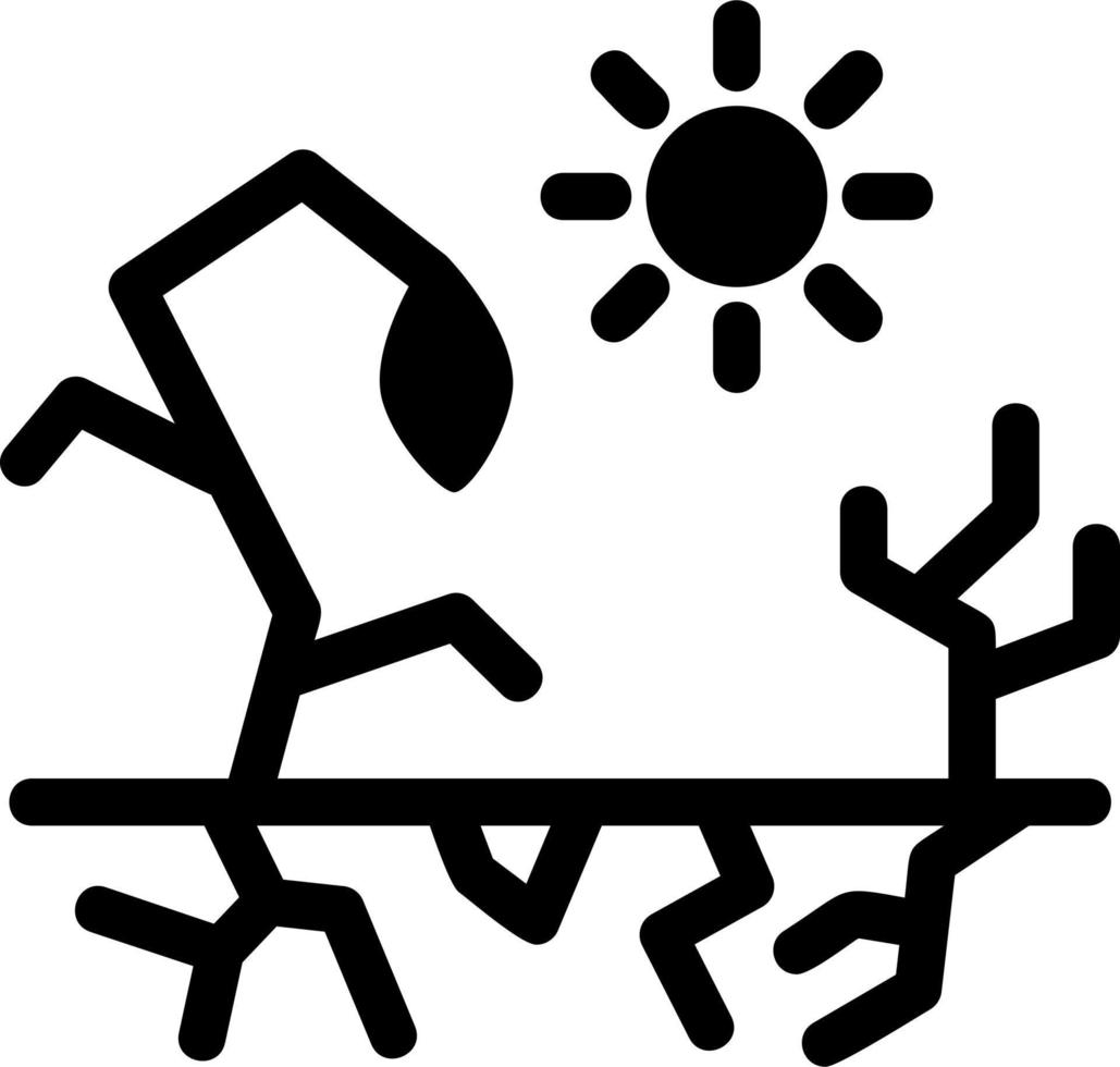 Drought Vector Icon