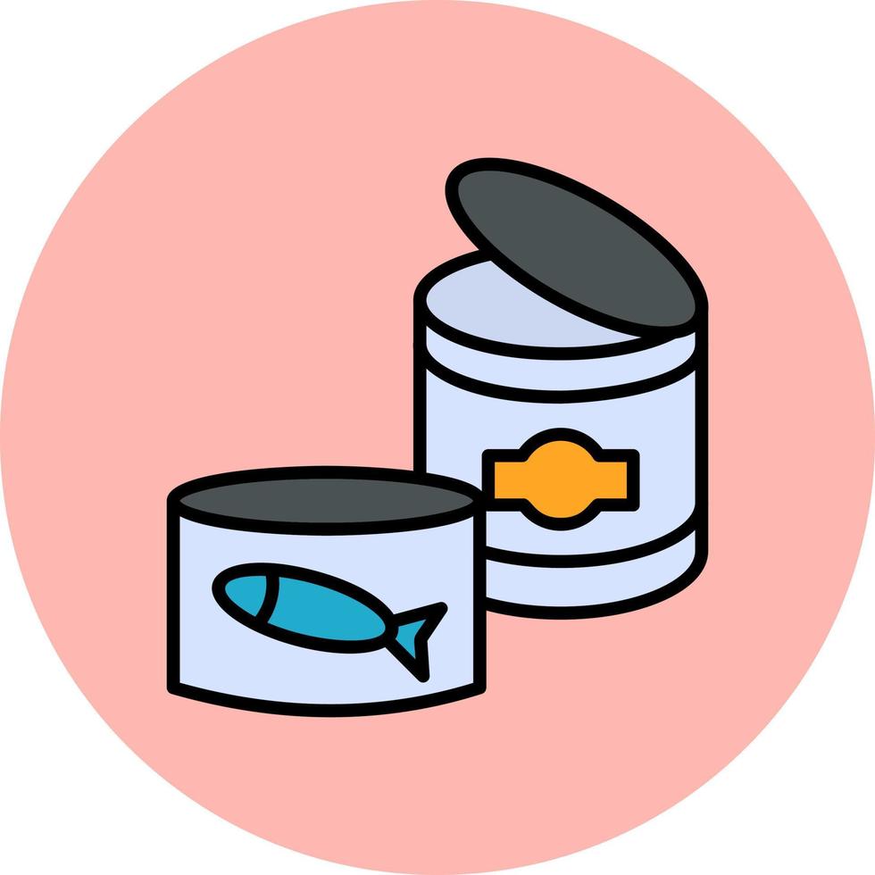 Canned Food Vector Icon